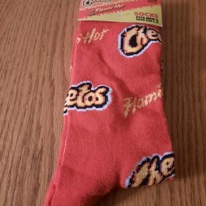 Odd Sox Flaming Hot Cheetos Socks NWT Fun Snack Culture Style